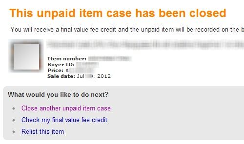 eBay Close Unpaid Item Case 05